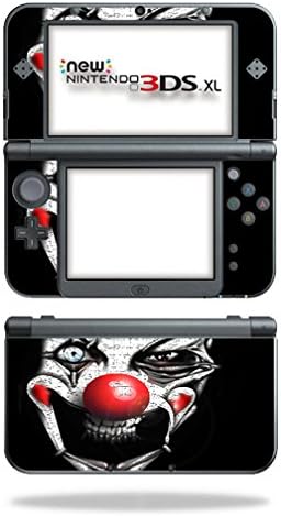 MightySkins Skin Compatível com Nintendo 3DS XL - Palhaço Evil | Tampa protetora, durável e exclusiva do encomendamento de vinil | Fácil de aplicar, remover e alterar estilos | Feito nos Estados Unidos