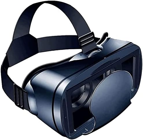Fones de ouvido MXJCC VR 3D Realidade virtual óculos com grande lente óptica 3D transparentes e alça de cabeça confortável para todos