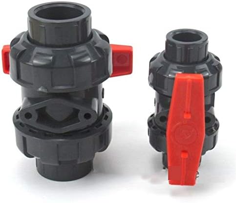 Ferramenta de tubo 1pc i.d 20 ~ 110 mm UPVC Válvula de esfera de aquário Aquário Conector de água do tubo de água Industrial Tratamento