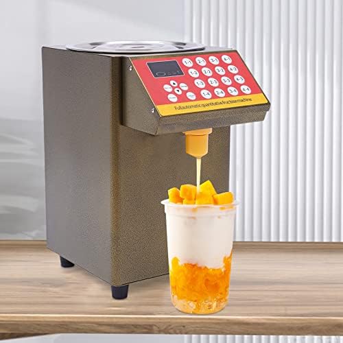 Dispensador de frutose automático, máquina quantitativa de frutose de 500W, equipamento de dispensador de chá de bolhas, equipamento