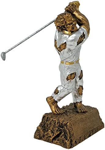 Decade Awards Golf Monster Trophy - Triumphant Beast Golf Award - 6,75 polegadas de altura - Personalize agora