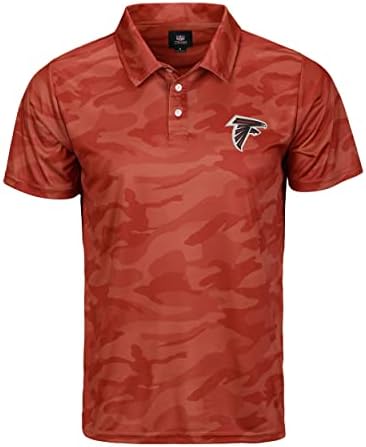 Foco Men's NFL Team Logo Polo Polo Sleeve Polyster