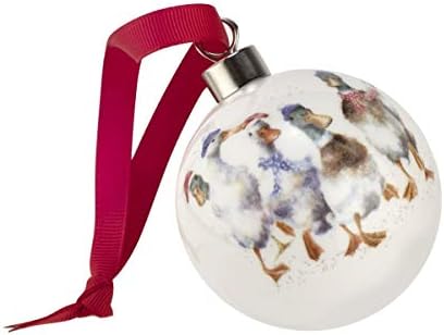 Portmeirion Home & Gifts reunidos em toda a porcelana, bobina de Natal, cor multicolorida