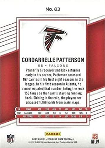 2022 Donruss Elite #83 Cordarrelle Patterson Falcons Football NFL
