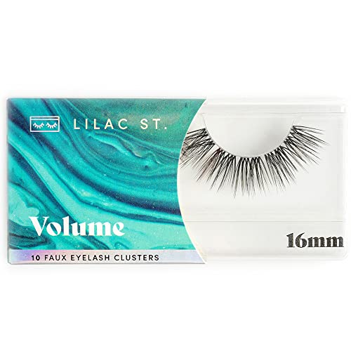 Lilac St dramático cílios falsos dramáticos - volume 16mm