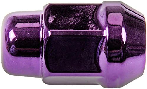 Dorman 711-235J Purple Bolice Nut Lock Conjunto 1/2-20 Compatível com modelos selecionados, 20 pacote