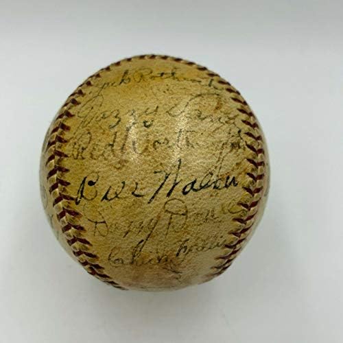 1934 O time do St. Louis Cardinals World Series assinou beisebol com JSA COA - Bolalls autografados