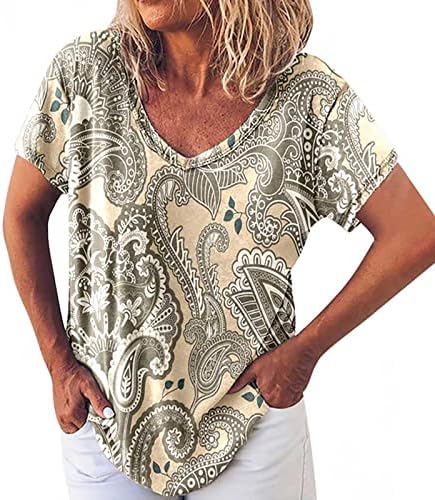 Blusa de algodão de algodão do outono para mulheres Camiseta de brunch gráfico de pescoço para meninas hu hu