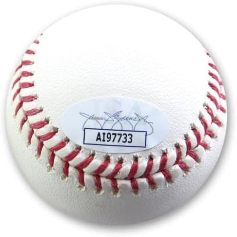 Troy Percival assinou o beisebol autografado Anaheim Angels JSA AI97733 - Bolalls autografados