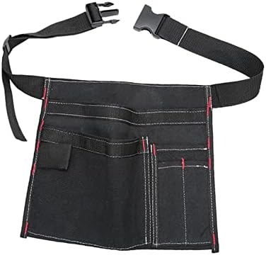 Bolsa de avental de avental para servidor coláxi com bolsos ajustáveis ​​de cinto de trabalho portátil de trabalho portátil Aventais para cafeteira para café Mulheres carpinteiros salon homens