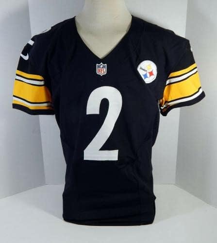 2012 Pittsburgh Steelers Daniel Hrapmann 2 Jogo emitido Black Jersey 46 DP21163 - Jerseys não assinados da NFL usada