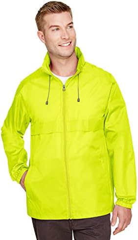 Equipe 365 Zona adulta Proteja a jaqueta leve 3xl de segurança amarela