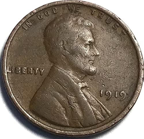 1919 p Lincoln Wheat Cent Penny Seller