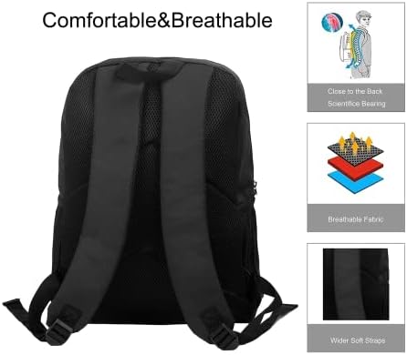 Conjunto de mochilas Papelo Bear, Bookpack de jogo multifuncional para laptop de viagem com lancheira de 3 em 1 bolsa para menino