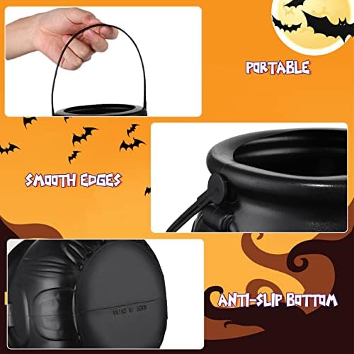 Besportble 2pcs Halloween Candy Bowls Party Party Candy Jars Pot e Bucket Candy Reckers