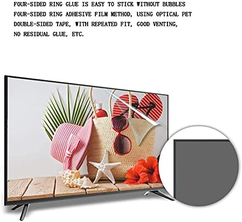 Kelunis LCD Anti-Blue Light Screen Protector, Matte Anti Glare TV Tela Protetor Filme alivie a fadiga ocular, taxa anti-reflexão de até 90%, 70