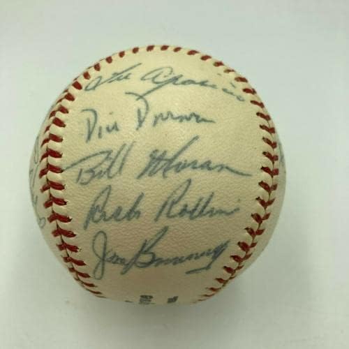 1962 All Star Game American League Team assinou o beisebol Yogi Berra JSA CoA - Bolalls autografados