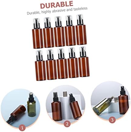 Ganazono 40 PCs Spray garrafas de pulverização para cabelos O óleo de pulverização de óleo essencial garrafas de spray transparente
