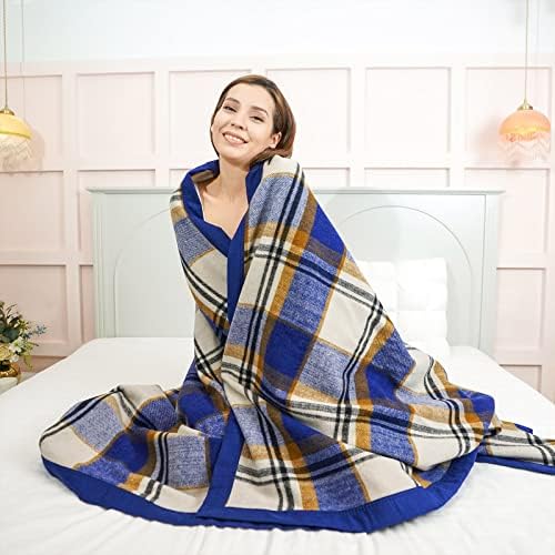 Seu cobertor de lã pura LONGO LONGO queen size Australiano Bergo de cama de lã natural, lanchonete de lã lavável, hipoalergênico-