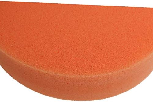 Novo Diâmetro Lon0167 de 4 polegadas em destaque da roda de polimento de esponja Disco de eficácia confiável Orange
