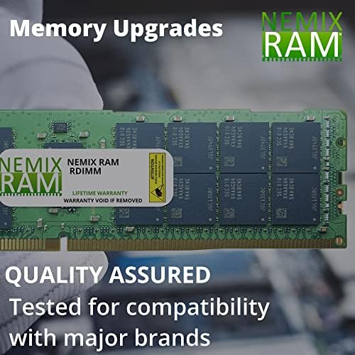 128GB 8X16GB DDR4-3200 PC4-25600 1RX4 RDIMM ECC REGISTRADO MEMAÇÃO POR NEMIX RAM