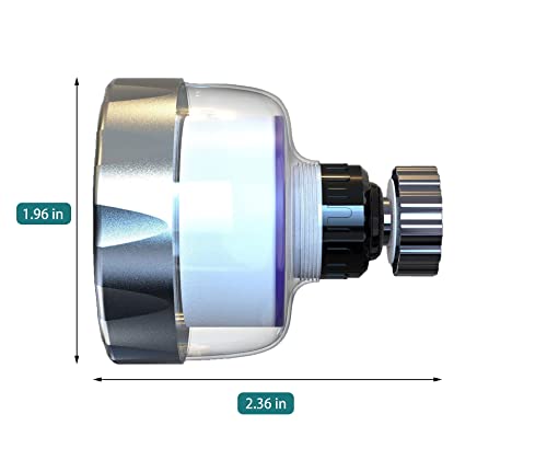 Filtros de água de montagem visual da torneira de grapez Filtros de água 360 graus de pressão de pressão de água purificada para o banheiro da cozinha