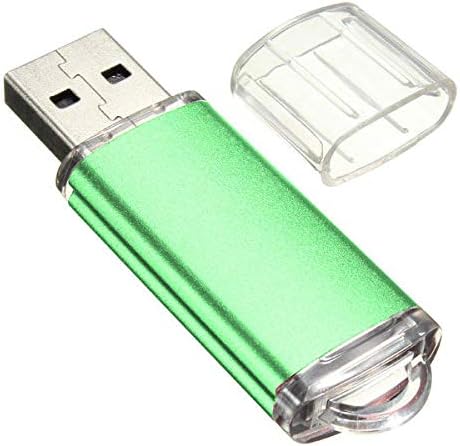 5 x 128 MB USB 2.0 Flash Drive Candy Green Memory Storage Thumb Disk