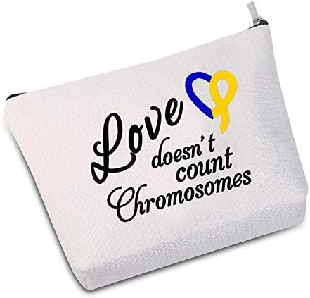 A conscientização da síndrome de JXGZSO down apresenta a síndrome de Down Ribbon Love não conta