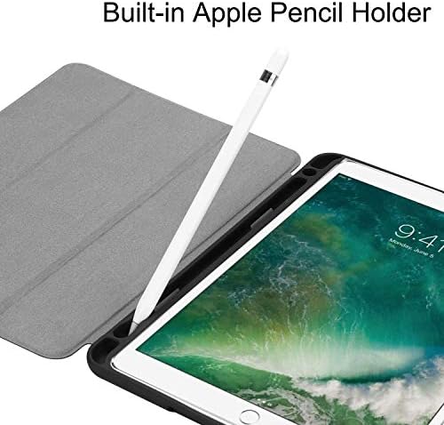 Case ANVAS com porta -lápis para iPad mini 5 2019, cobertura de concha leve leve com fechamento magnético para iPad mini 5º geração 7,9 polegadas, praia