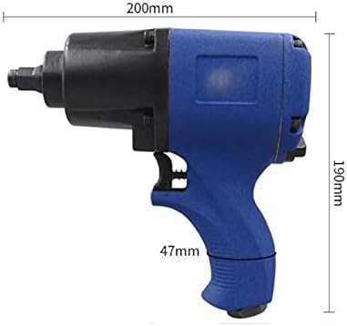 Chave de impacto de ar de 1/2 ”, 850 （n.m） poderosa saída de torque