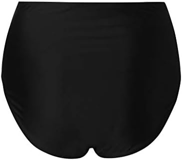 Momento de biquíni de cintura alta feminino Banho de maiô Bomoths Controle de natação shorts de natação verão boyshorts
