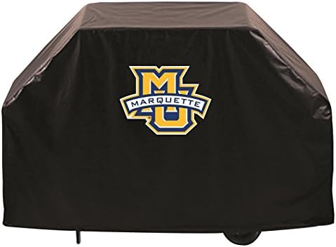 Marquette Golden Eagles HBS Black Outdoor Outdoor Hovery Duty Vinyl BBQ Grill