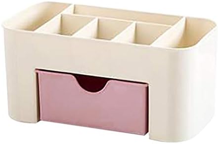 Uqiangy gaveta plástico caixa de caixa de armazenamento multifuncional cosmético com mesa de mesa pequena limpeza e organizadores