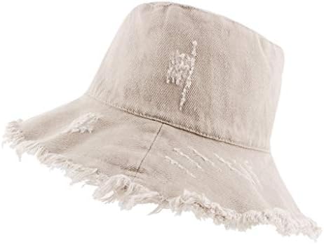 Chapéu de balde para mulheres, protetor solar de verão, chapéu de praia casual chapéu de sol amplo rolo de proteção contra UV ao ar livre tampas de chapéu de viagem