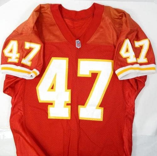 Kansas City Chiefs S. Williams 47 Jogo emitido Red Jersey Dp34333 - Jerseys de jogo NFL usado não assinado
