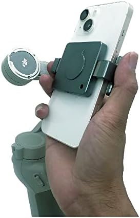 1x LED preenchimento de luz Magnética do celular Montante do suporte para DJI OM6 OM5 OM4 / SE ALIMULO DE ALUMA DE ALHEIR