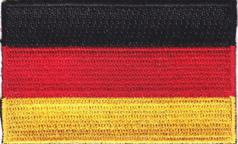 Alemanha Flag Iron no patch 2 1/2 )