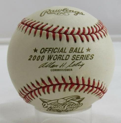 Jay Payton assinou o Autograph Autograph Rawlings 2000 World Series Baseball B92 - bolas de beisebol autografadas