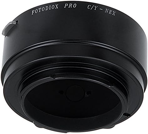Adaptador de montagem de lentes Fotodiox Pro, lentes CONTAX/YASHICA Adaptador de câmera sem espelho-montante da Sony-para corpos de câmera da Sony Alpha E-Mount