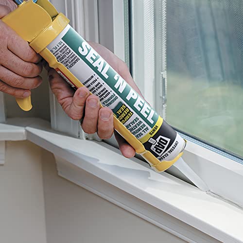 DAP 18354 Seal 'n Peel Removable Caulk, 10,1 onças