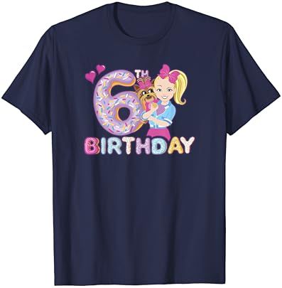 JoJo Siwa e Bowbow Happy 6th Birthday T-Shirt