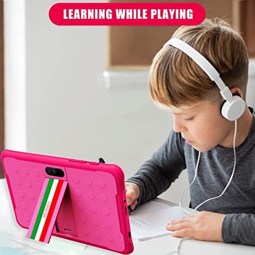 Comprimido Yinoche Kids Tablet de 8 polegadas para crianças comprimido Android Crian com controle parental 2 GB de