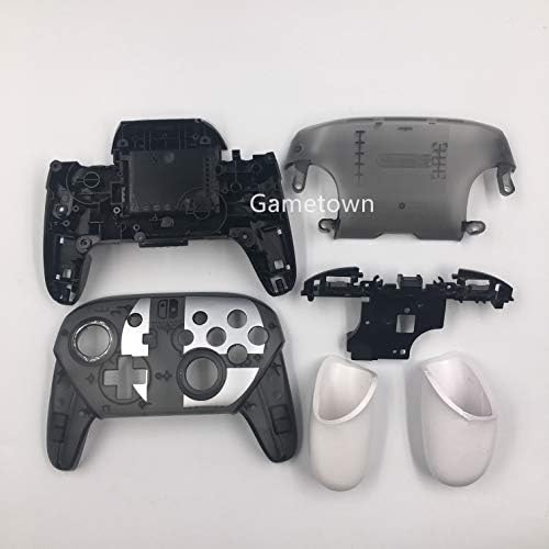 Alça de substituição Grip hous hous house tampa de casca de casca protetora kits de placa face de pele dura para switch Pro