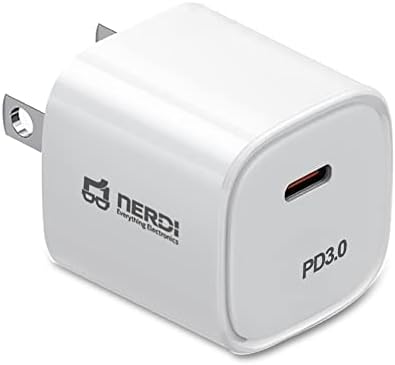 Carregador de parede USB C USB, carregador de 20W PD Type C para iPhone 13/mini/pro/pro max/iPhone 12 e 11/mini/pro/pro max/iphone x/xs/xr/8/8 plus/se, galáxia, pixel 4/3, iPad/iPad mini