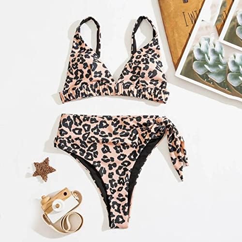 Biquíni de cordas define roupas íntimas para mulheres Push Up Floral Impresso Bathing Suits Lace Up Side High Cut Cheeky Bathing Suitador