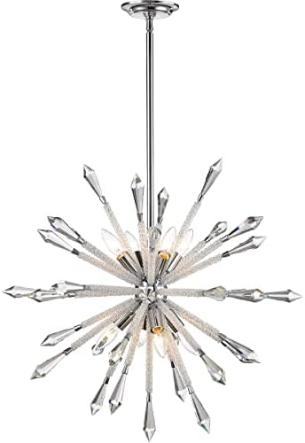 Z-Lite 4002-8 8 lustre leve, Chrome