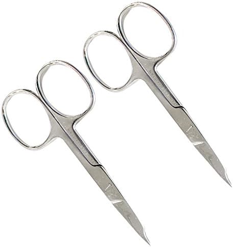 Tolusa 4,5 Scissors de unhas com lâminas de seta curvas de 1-1/4: SC-44352-Z02: