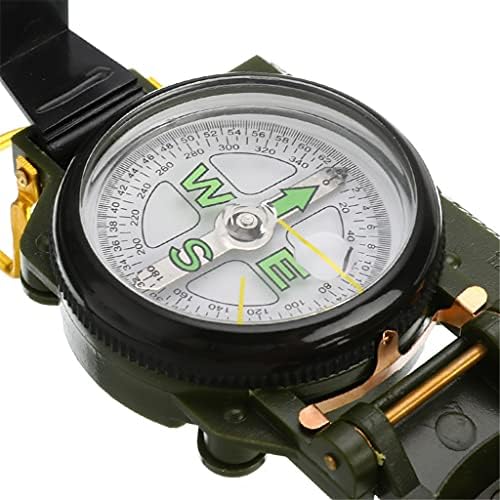 Zsedp Compass portátil Militar de camping ao ar livre Mini Ferramentas de Expedição de Lens Dobring Compass Exército