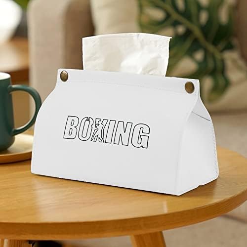 Boxing e boxers Caixa de tecido Capa moderna de couro PU PU
