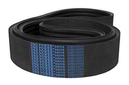 D&D PowerDrive RB58-3 em faixas V Belt